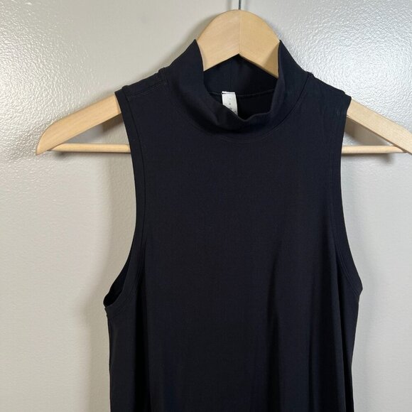 Lululemon Gone for the Week Dress Size 4 Minimal Travel Athleisure Black Comfy - Picture 5 of 9
